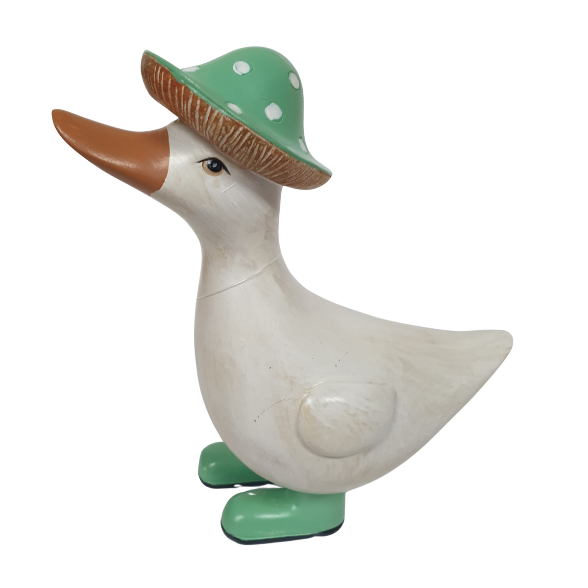 15cm Wading Duck Green