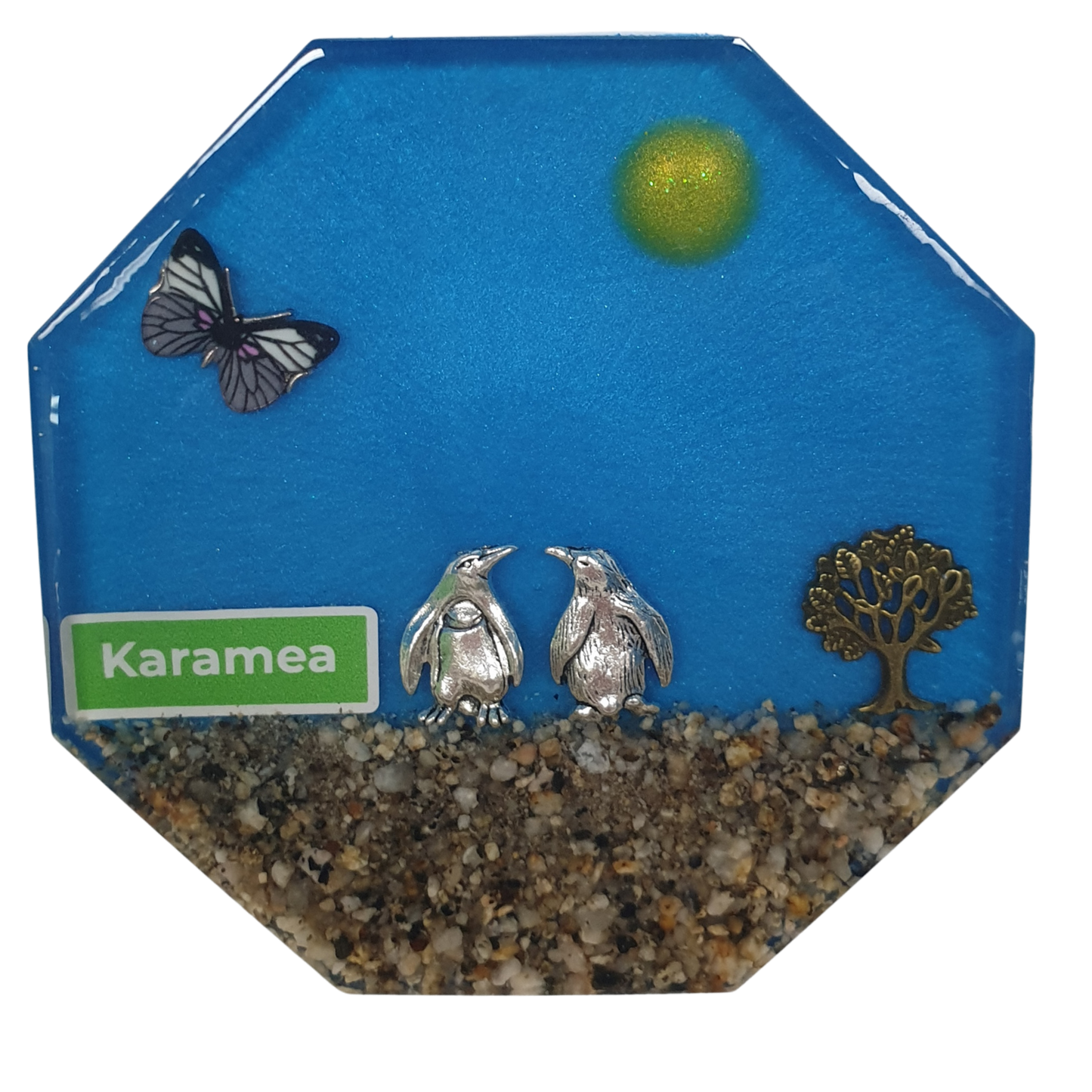 Resin Coaster - Karamea