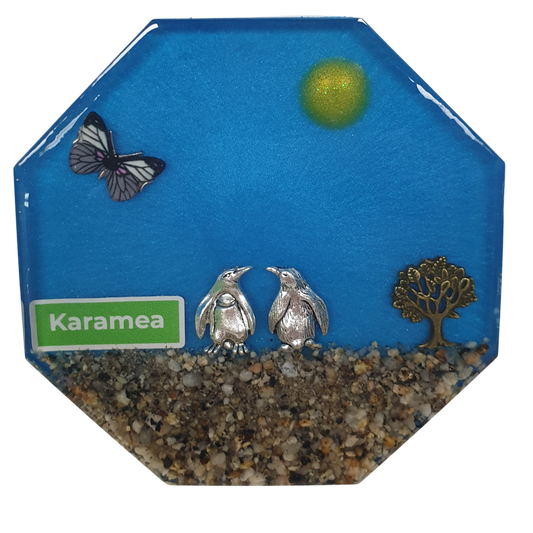 Resin Coaster - Karamea