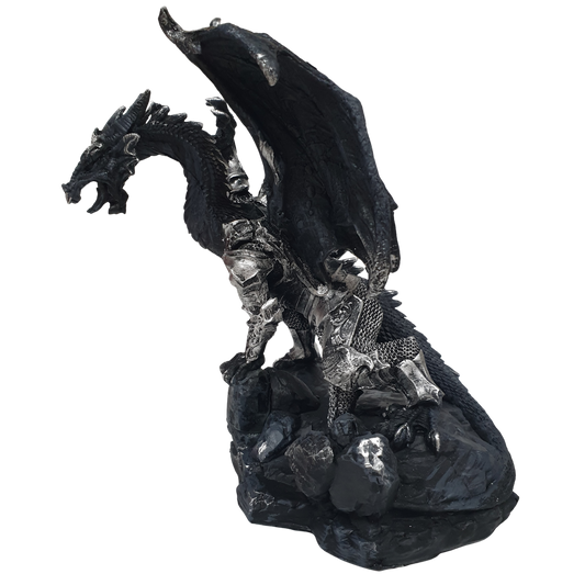 19cm Black Dragon Knight with Armour