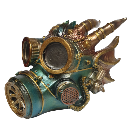 20cm Dragon Steampunk Mask