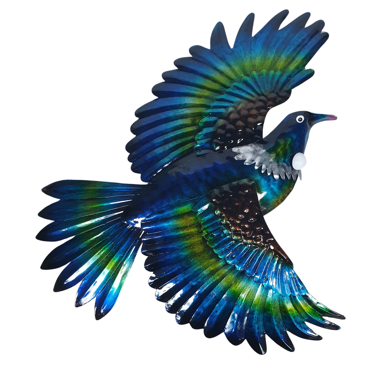 Metal Wall Hanging - Tui in Flight