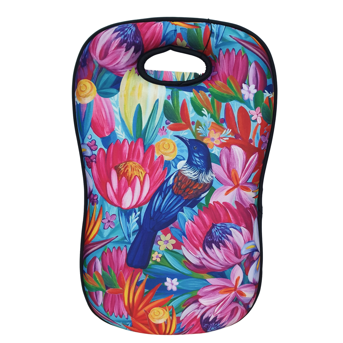 NZ Artwork Garden Kneeler Tui Irina Velman
