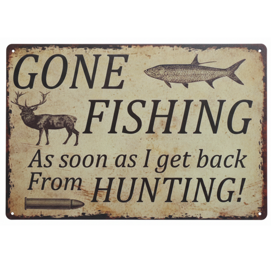 Art Tin - Fishing & Hunting