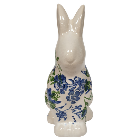 21cm Botanical Blue Rabbit