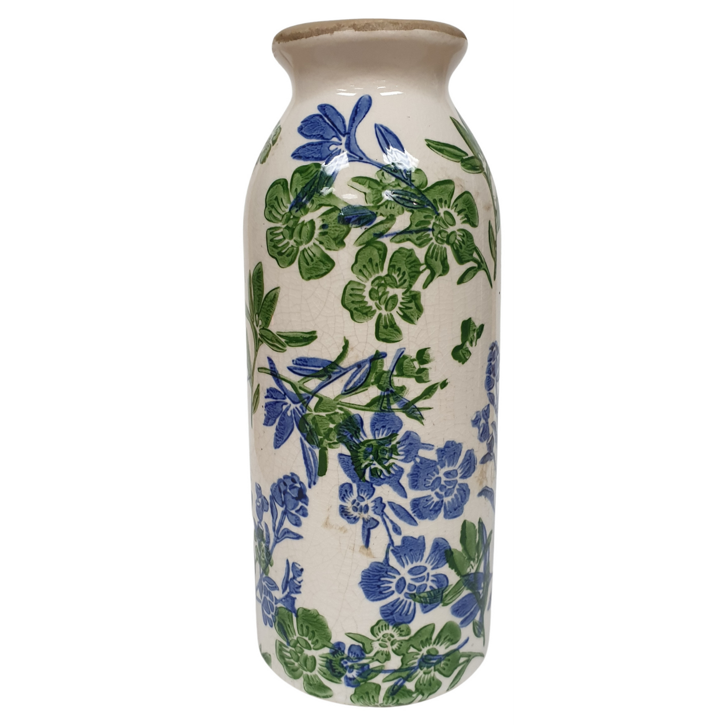 Bud Vase Botanical Blue - Large