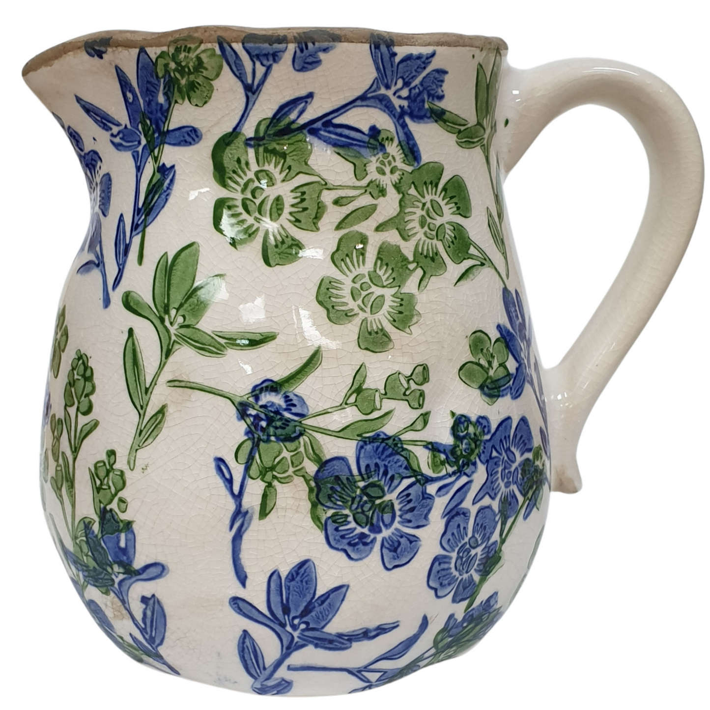 Jug Botanical Blue - Medium