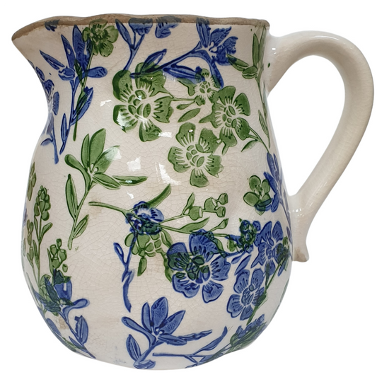 Jug Botanical Blue - Medium