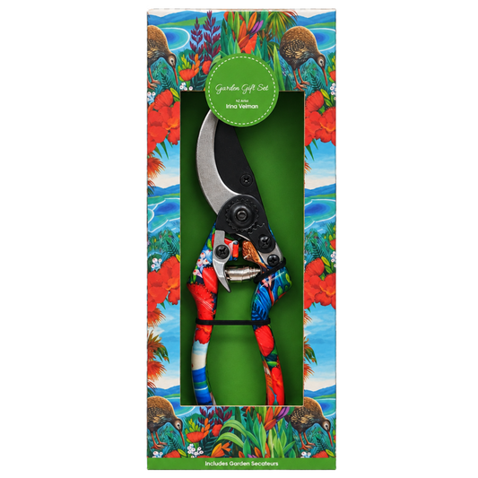 NZ Artwork Garden Secateurs Kiwi