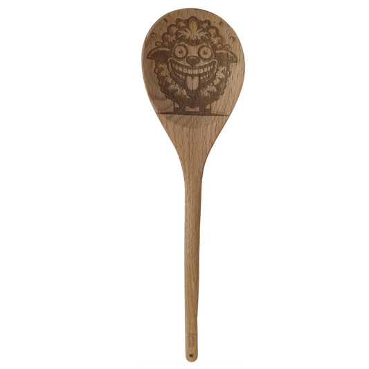 Wooden Spoon Round - Sheep