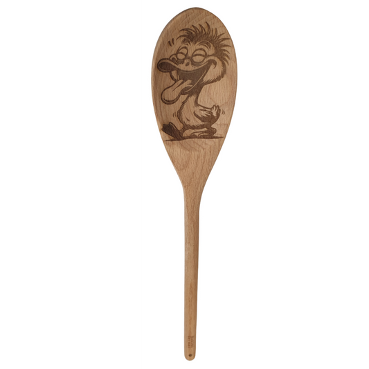 Wooden Spoon Oval - Duck Walking