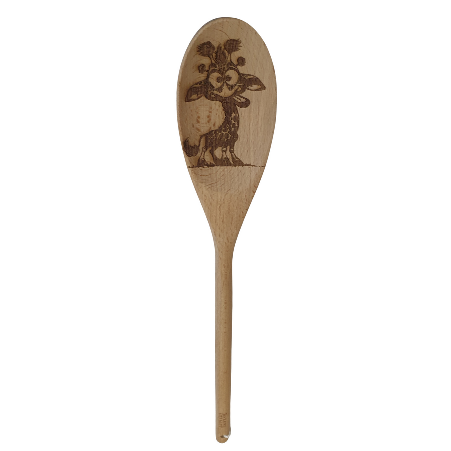 Wooden Spoon Oval - Giraffe
