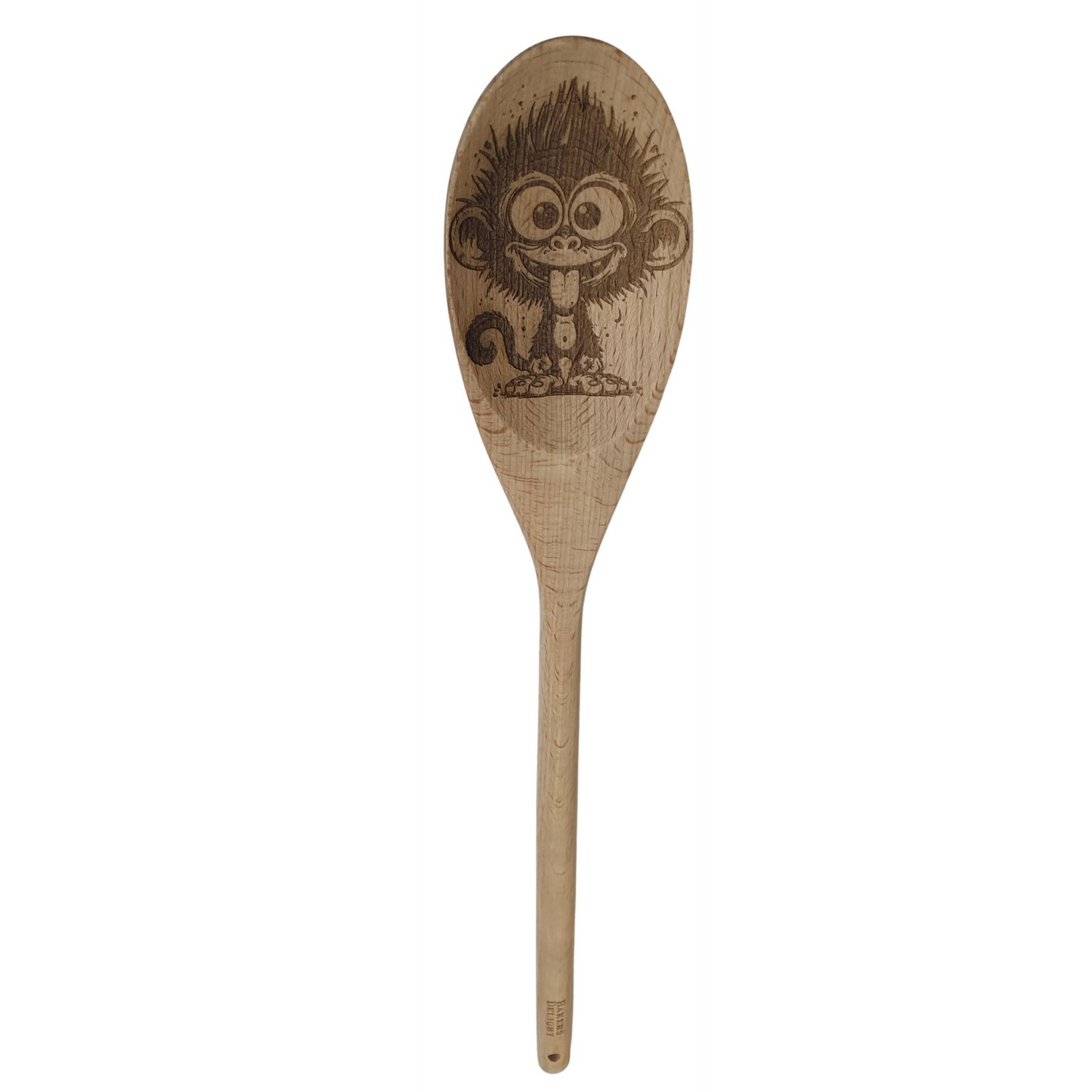 Wooden Spoon Oval - Monkey