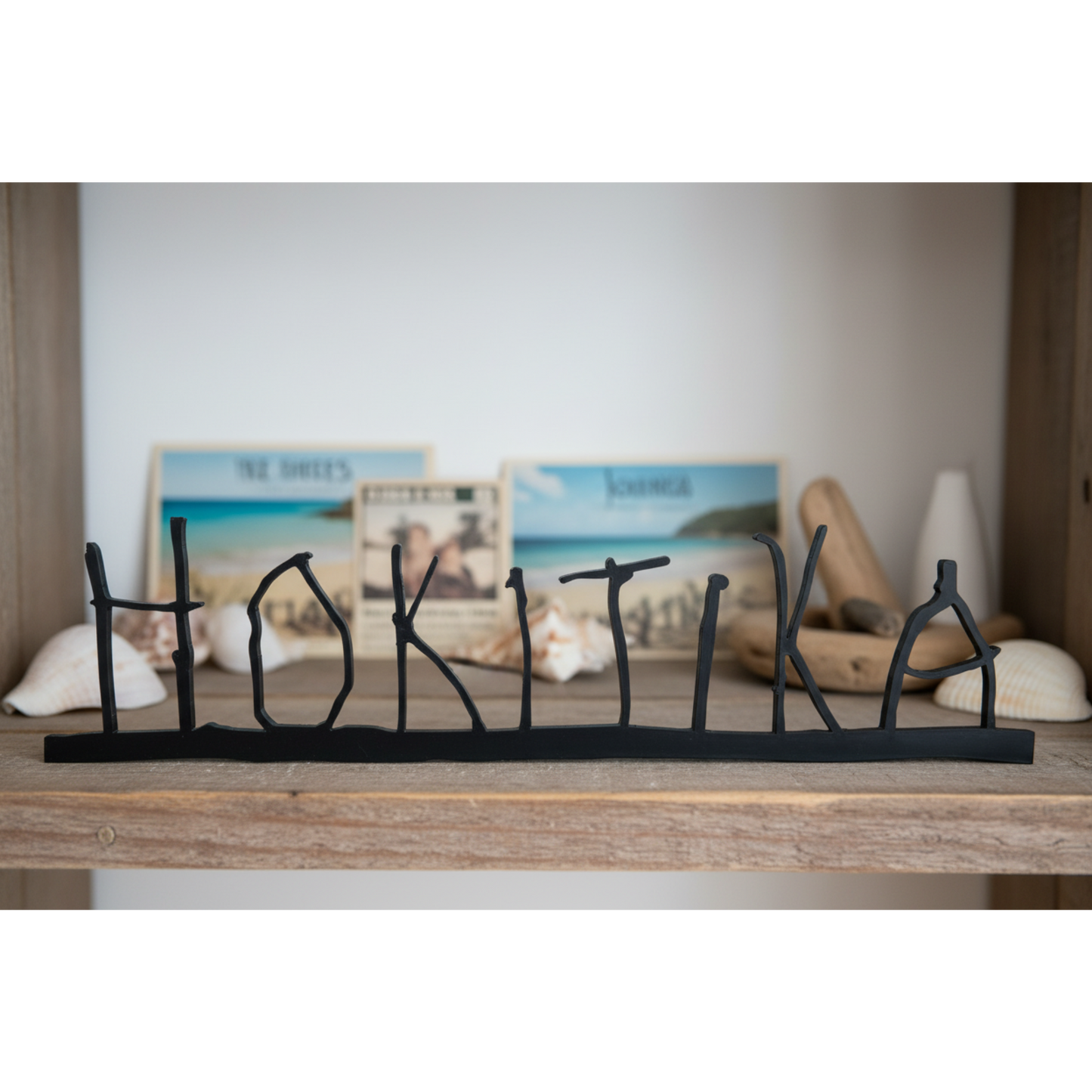 Hokitika Driftwood Sign replica