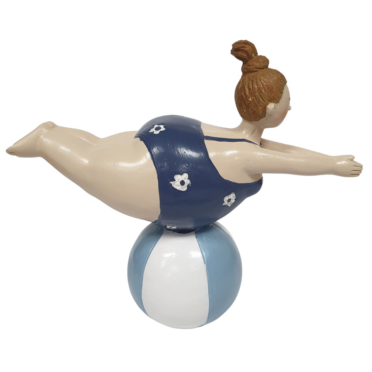16cm Lady on Beach Ball