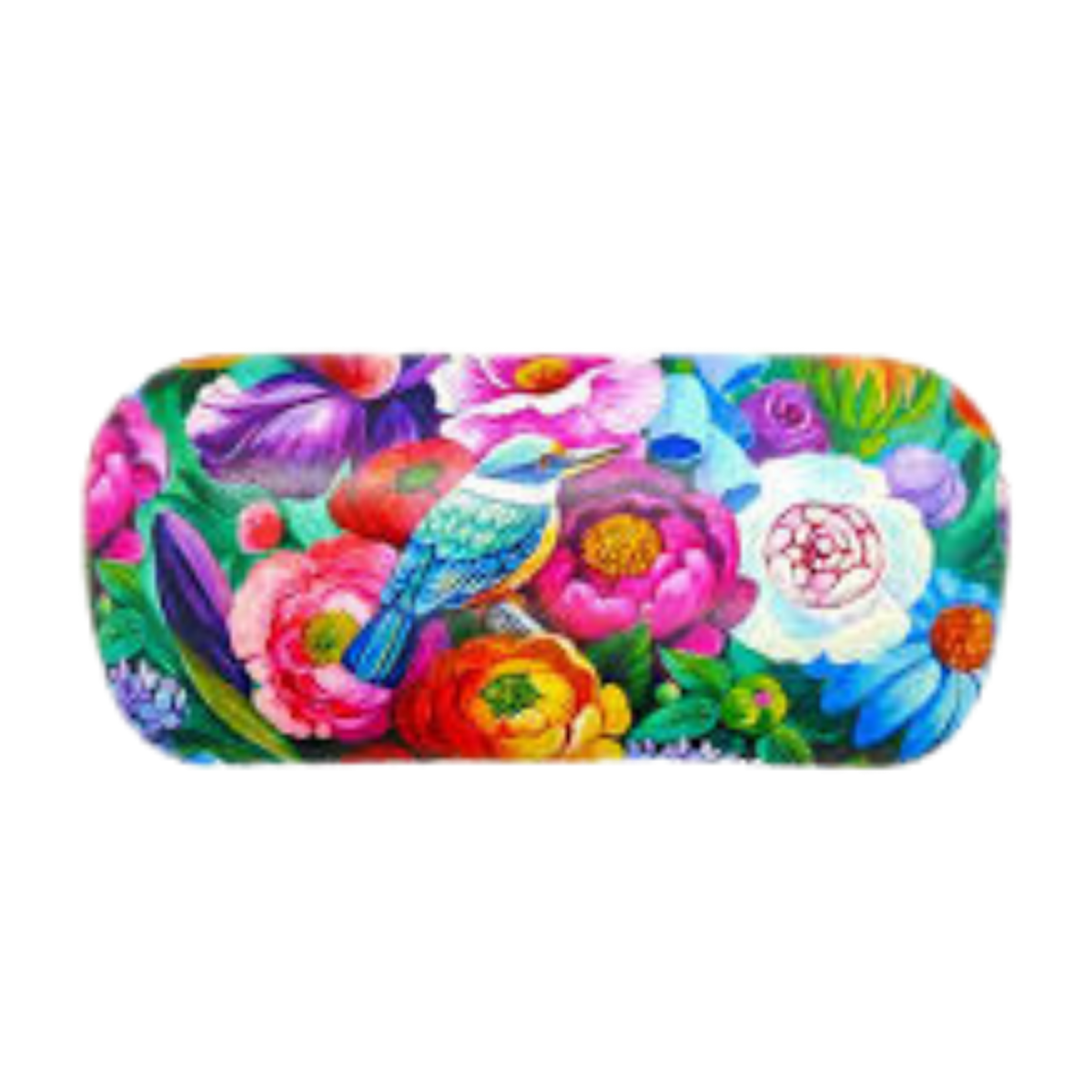 NZ Artwork Glasses Case - Kingfisher