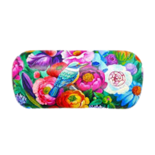 NZ Artwork Glasses Case - Kingfisher