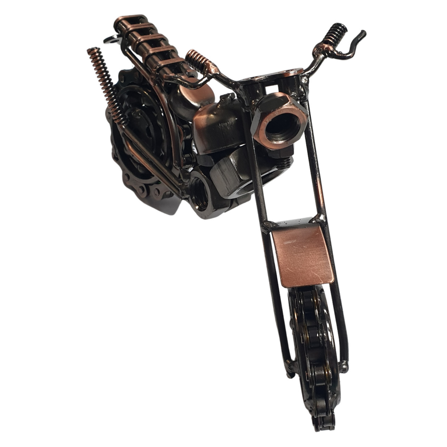 Steampunk Farm Bike Copper