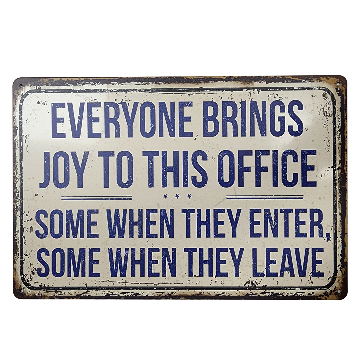 Tin Sign - Office Joy