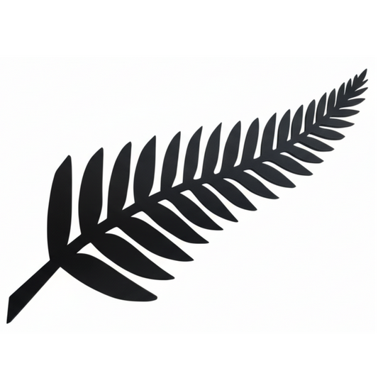 NZ Wall Art - Black Fern