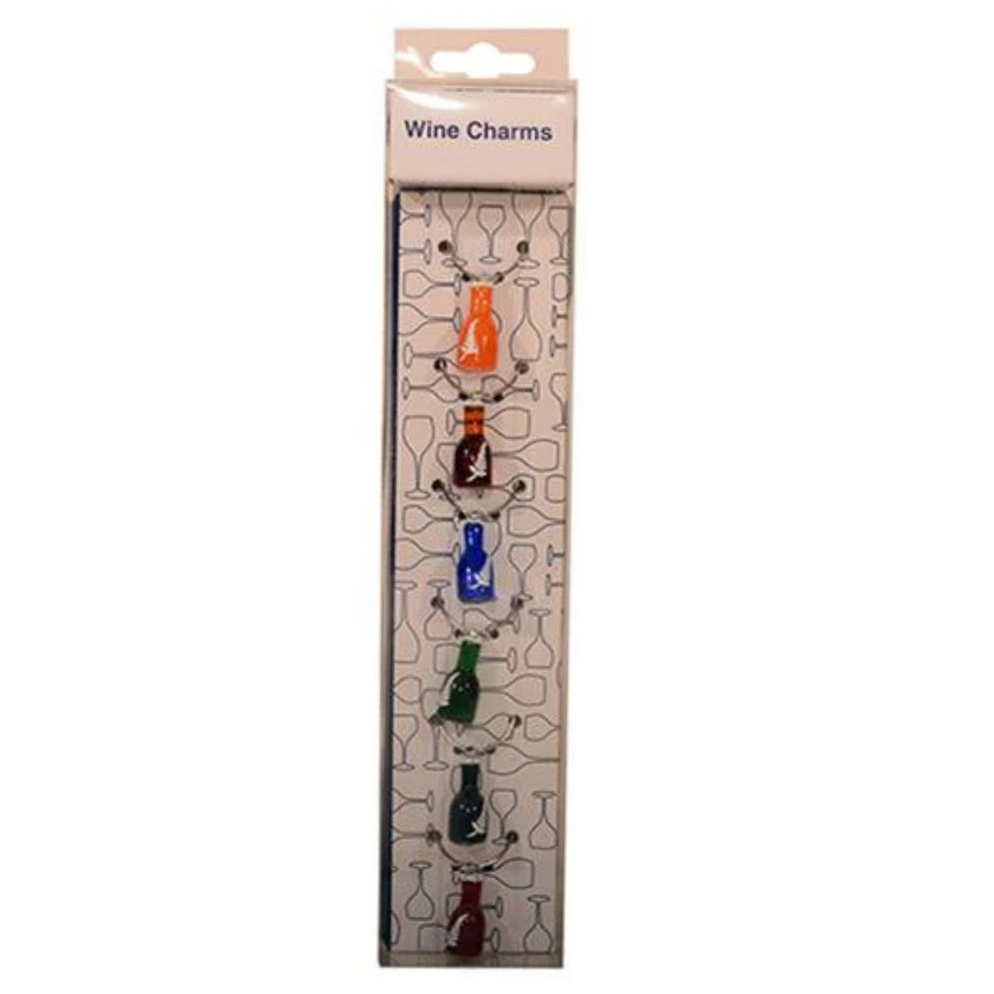 Wine Charms - Glass Bottles