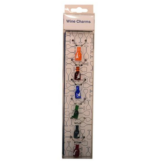 Wine Charms - Glass Bottles
