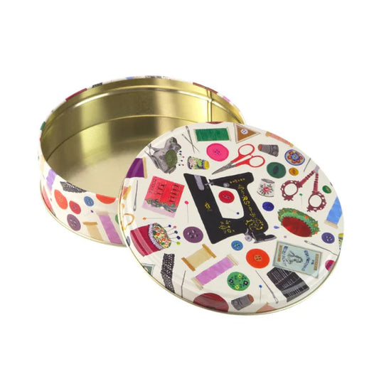 Needles & Thread - 17cm Round Tin