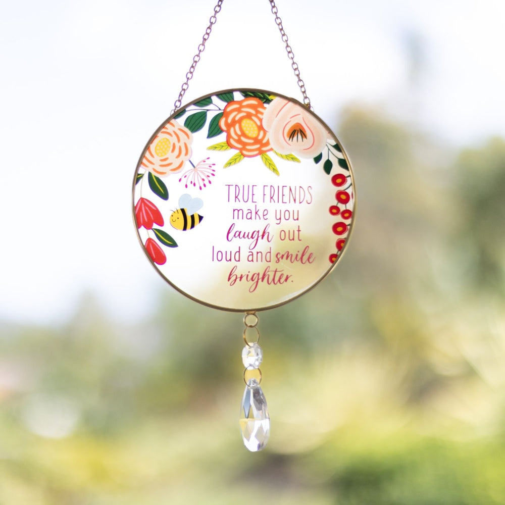 Glass Suncatcher - Friends