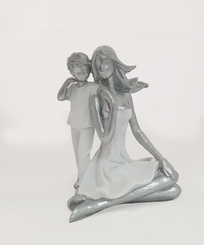 Mother & Son Figurine